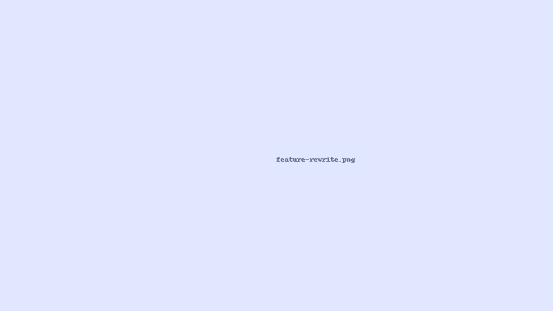 Rewrite · Reply